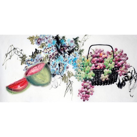 Chinese Flowers&Trees Painting - CNAG010690