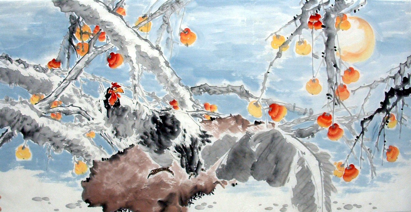 Chinese Flowers&Trees Painting - CNAG010691