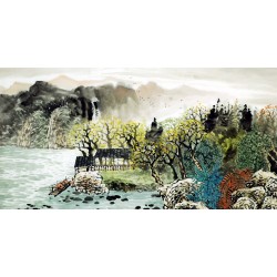 Chinese Landscape Painting - CNAG010701