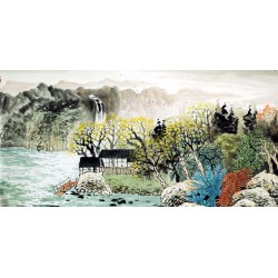 Chinese Landscape Painting - CNAG010702