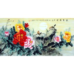 Chinese Peony Painting - CNAG010707