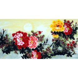 Chinese Peony Painting - CNAG010714