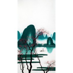 Chinese Landscape Painting - CNAG010715