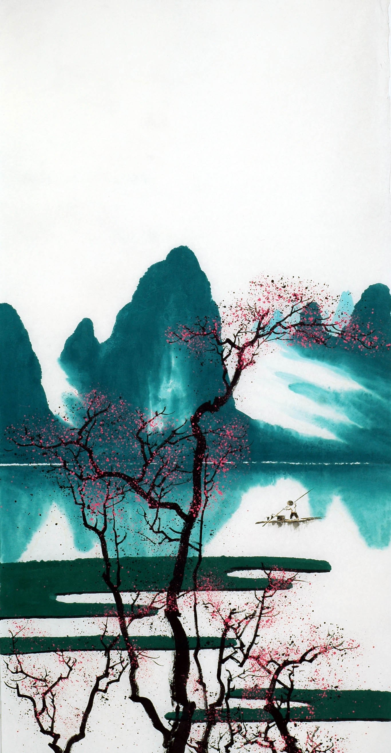 Chinese Landscape Painting - CNAG010716