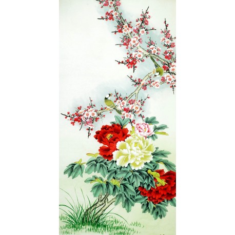 Chinese Plum Painting - CNAG010732