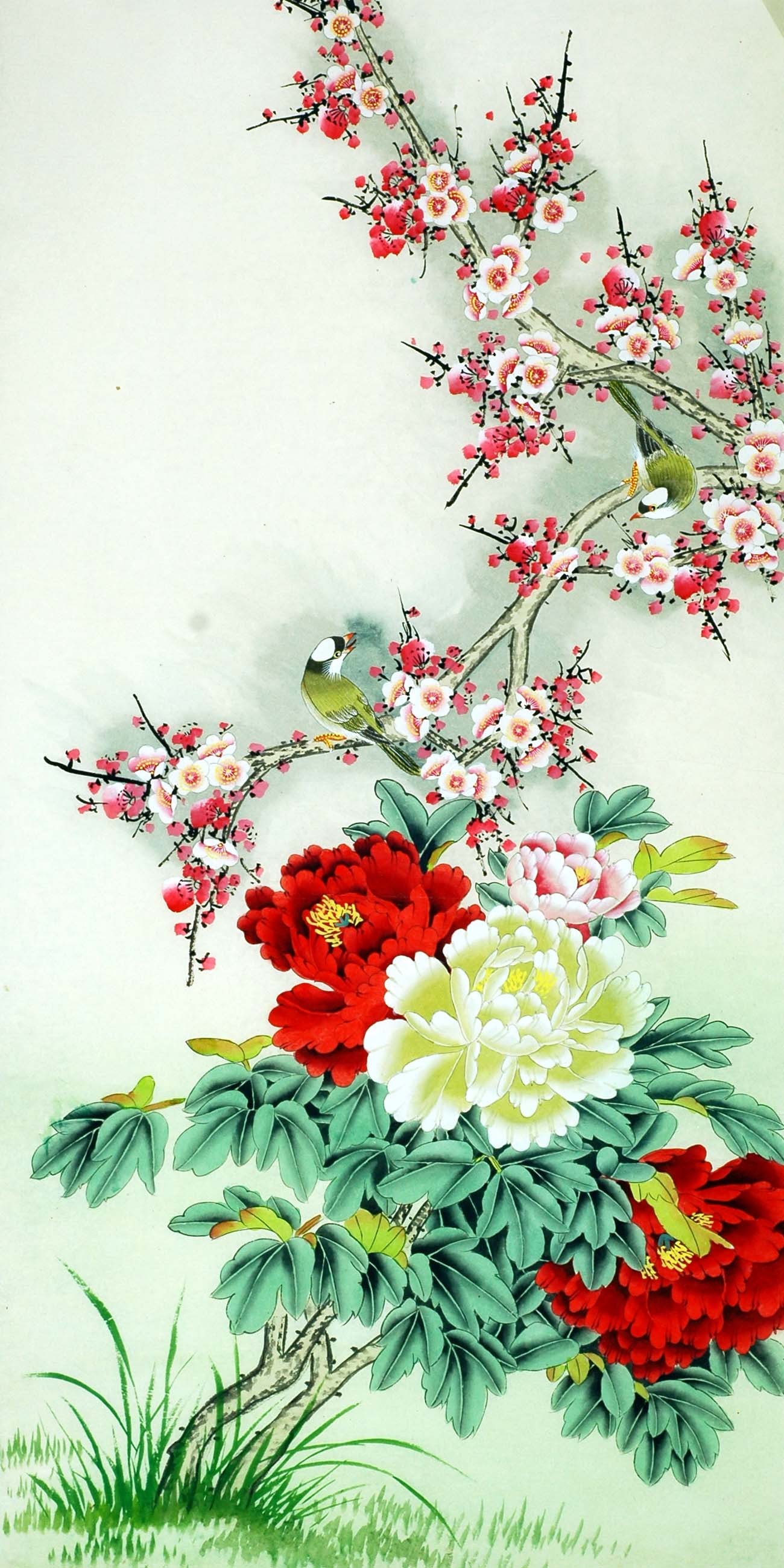 Chinese Plum Painting - CNAG010754