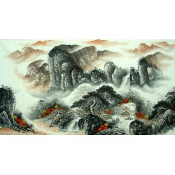 Chinese Landscape Painting - CNAG010765
