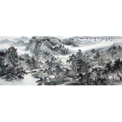 Chinese Landscape Painting - CNAG010768