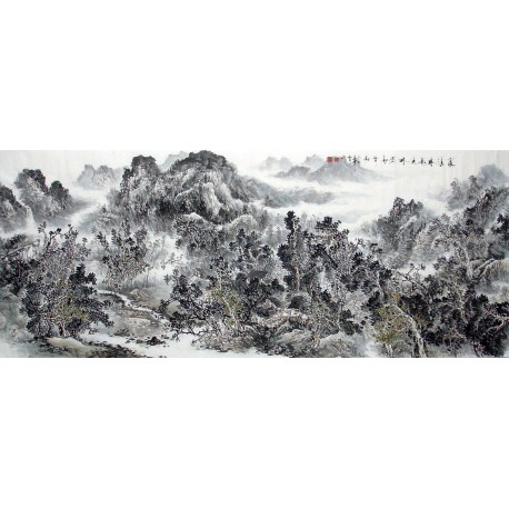 Chinese Landscape Painting - CNAG010769