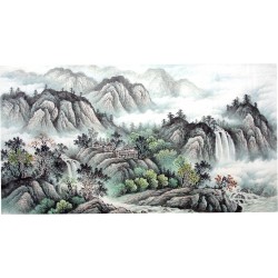 Chinese Landscape Painting - CNAG010775