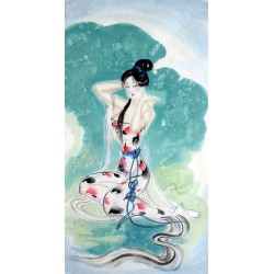 Chinese Figure Painting - CNAG010779