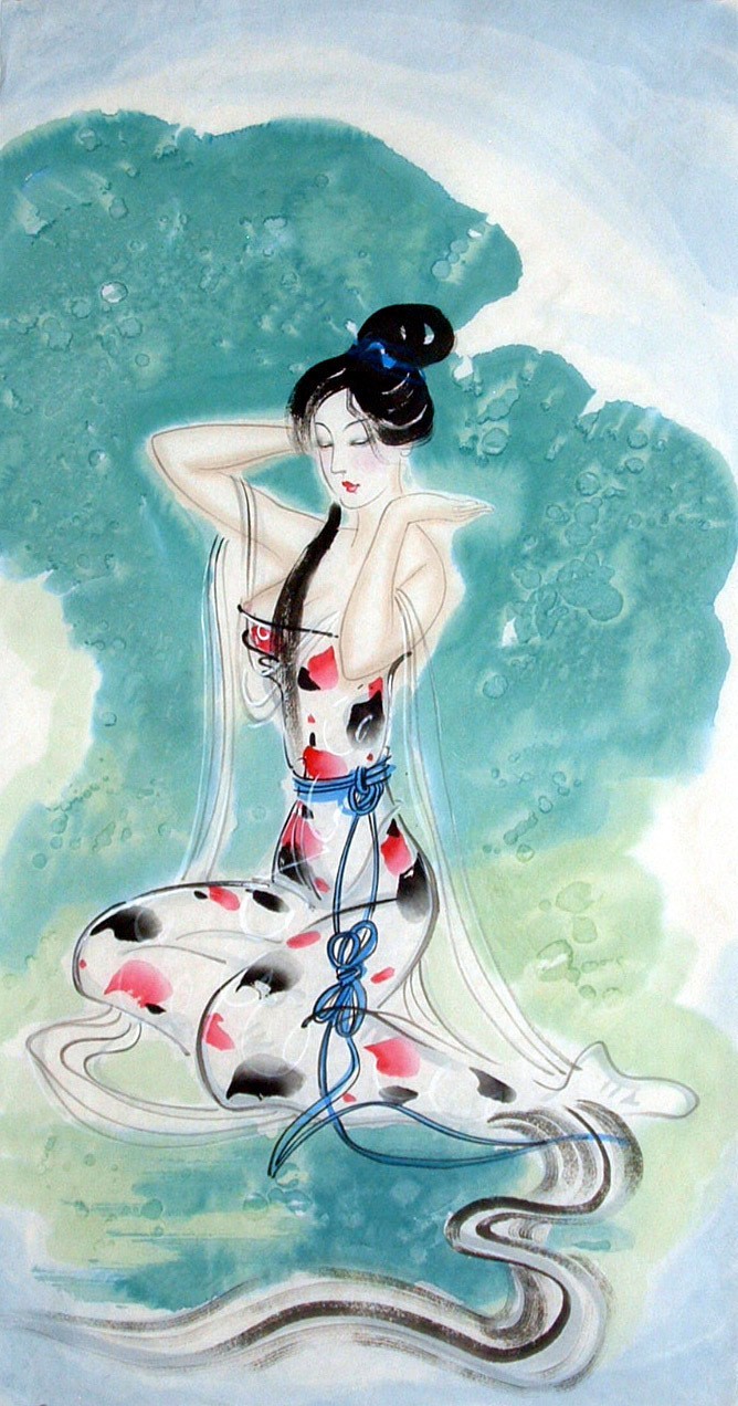 Chinese Figure Painting - CNAG010779