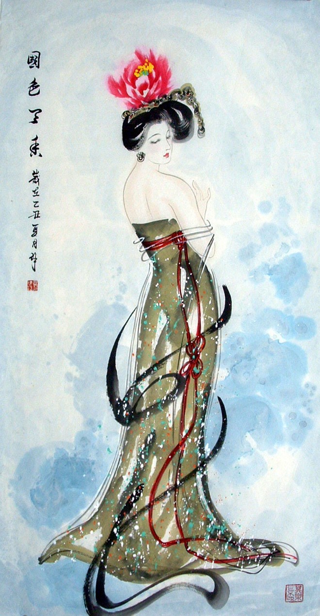Chinese Figure Painting - CNAG010780