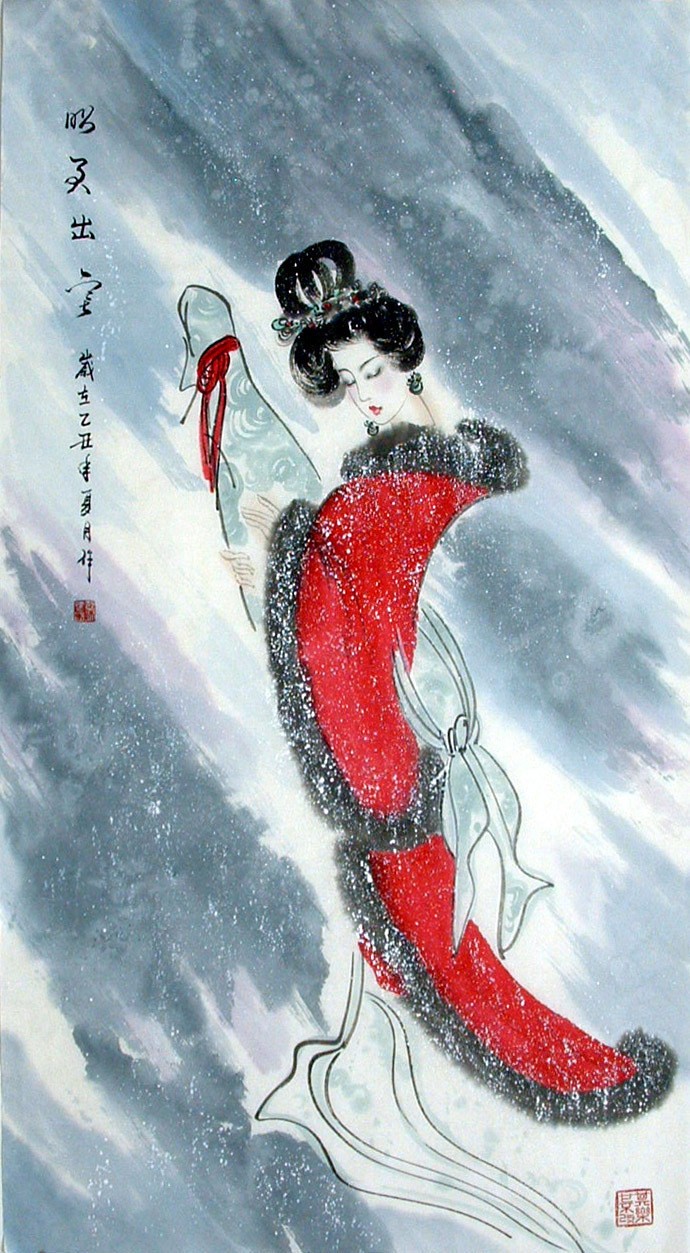 Chinese Figure Painting - CNAG010783