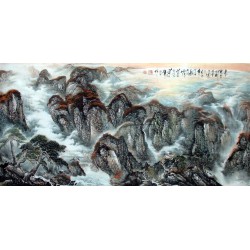 Chinese Landscape Painting - CNAG010786