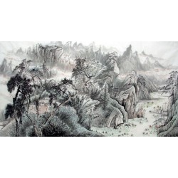 Chinese Landscape Painting - CNAG010788