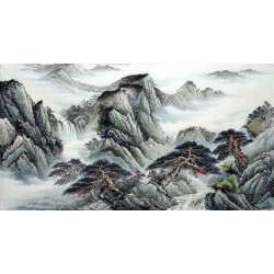 Chinese Landscape Painting - CNAG010790
