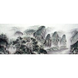 Chinese Landscape Painting - CNAG010791