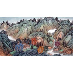 Chinese Landscape Painting - CNAG010796