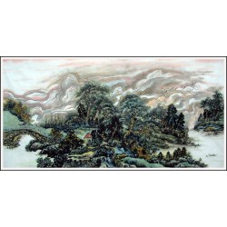 Chinese Landscape Painting - CNAG010797