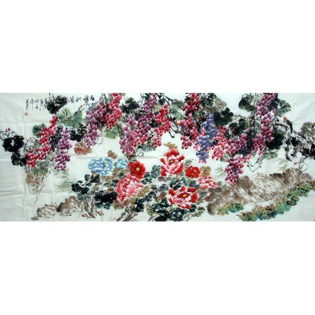Chinese Flowers&Trees Painting - CNAG010807
