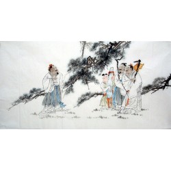 Chinese Figure Painting - CNAG010811