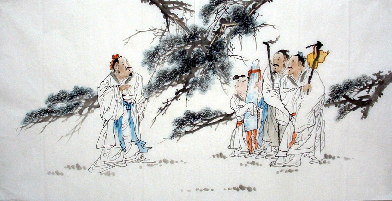 Chinese Figure Painting - CNAG010812