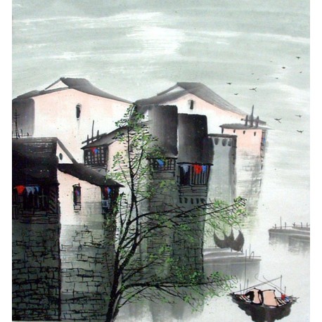 Chinese Jiangnan Painting - CNAG010816