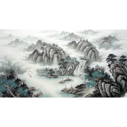 Chinese Landscape Painting - CNAG010817