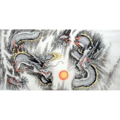 Chinese Dragon Painting - CNAG010819