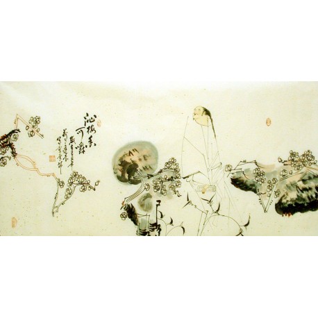 Chinese Figure Painting - CNAG010821