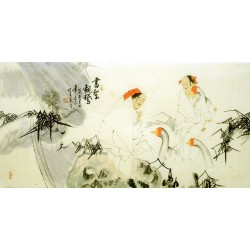 Chinese Figure Painting - CNAG010824