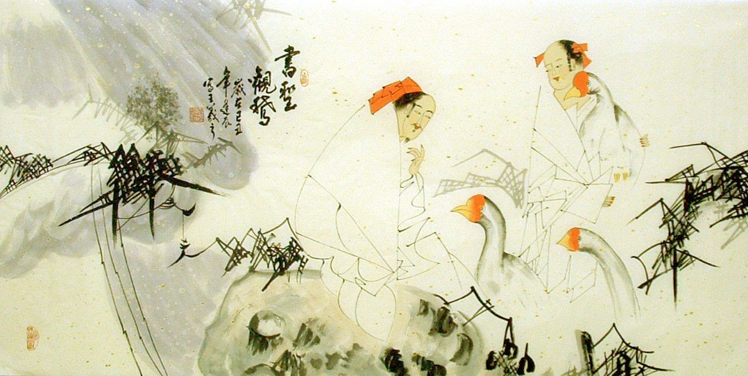 Chinese Figure Painting - CNAG010824