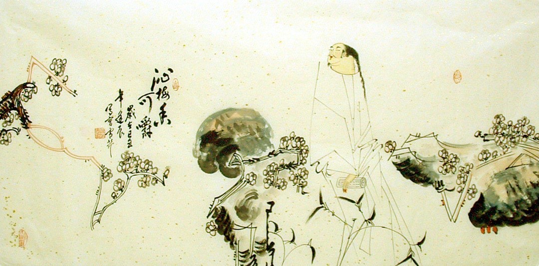 Chinese Figure Painting - CNAG010826