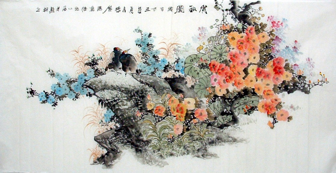 Chinese Flowers&Trees Painting - CNAG010828