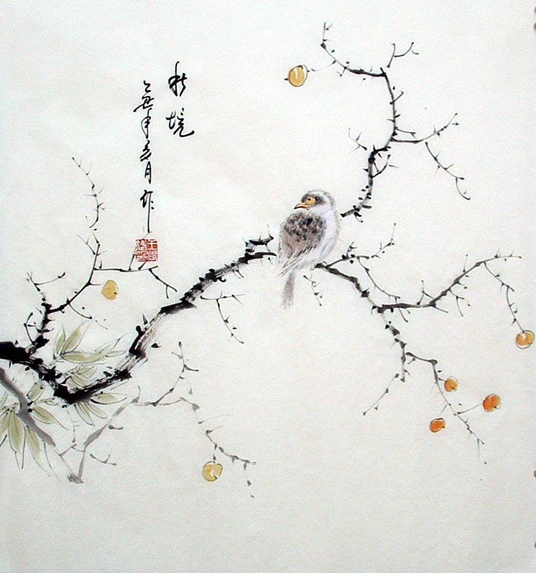 Chinese Flowers&Trees Painting - CNAG010833