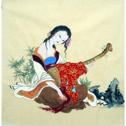 Chinese Figure Painting - CNAG010834