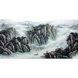 Chinese Landscape Painting - CNAG010840