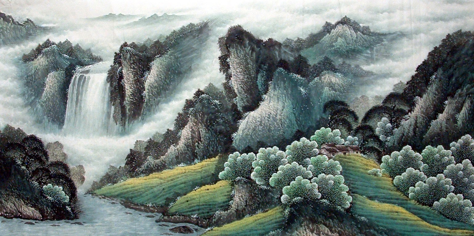 Chinese Landscape Painting - CNAG010841