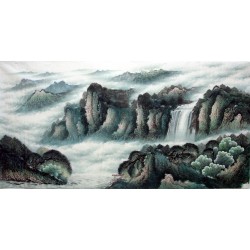 Chinese Landscape Painting - CNAG010842