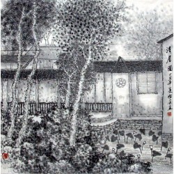 Chinese Landscape Painting - CNAG010895