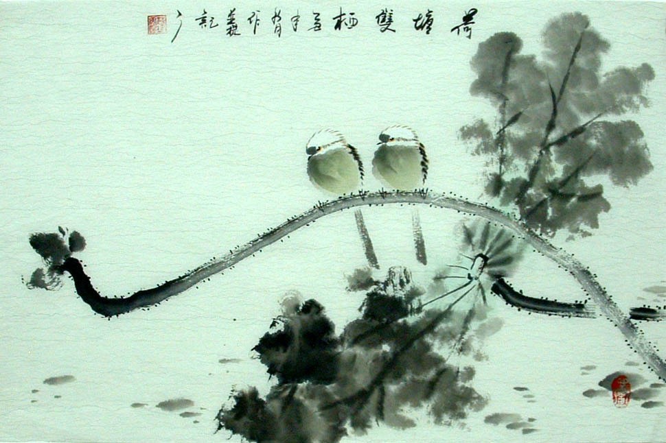 Chinese Flowers&Trees Painting - CNAG010900