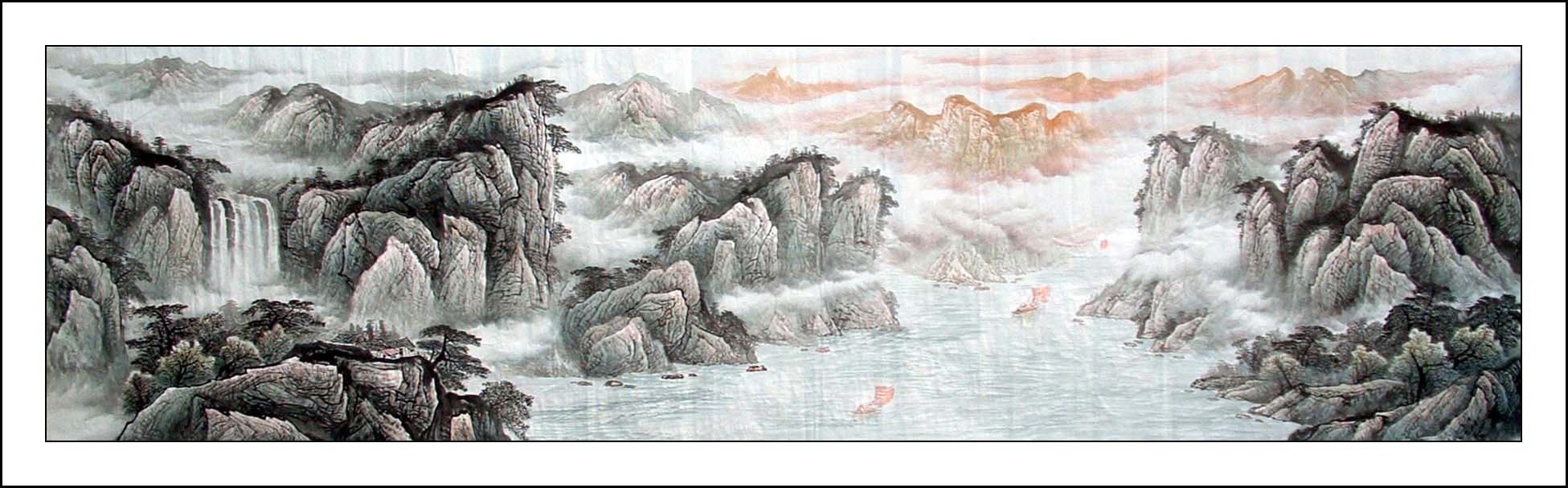 Chinese Landscape Painting - CNAG010903