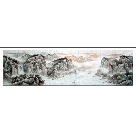 Chinese Landscape Painting - CNAG010904