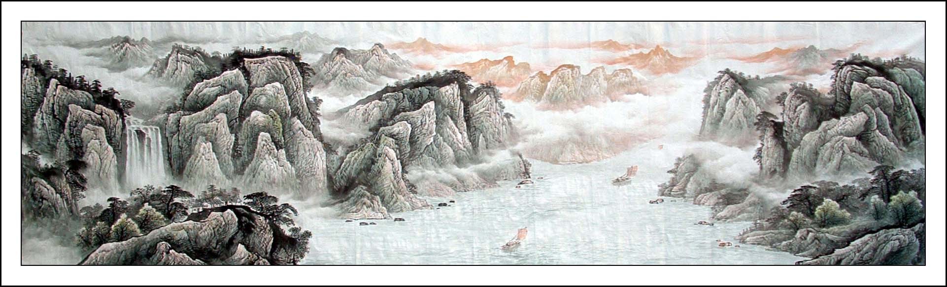 Chinese Landscape Painting - CNAG010904