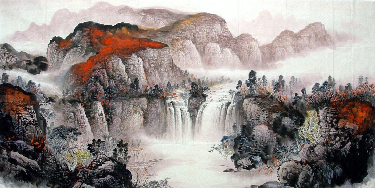 Chinese Landscape Painting - CNAG010905
