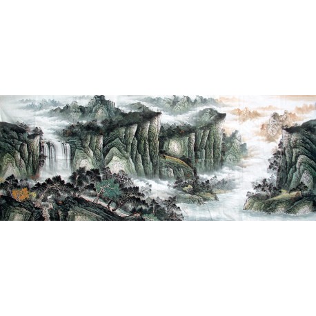 Chinese Landscape Painting - CNAG010906