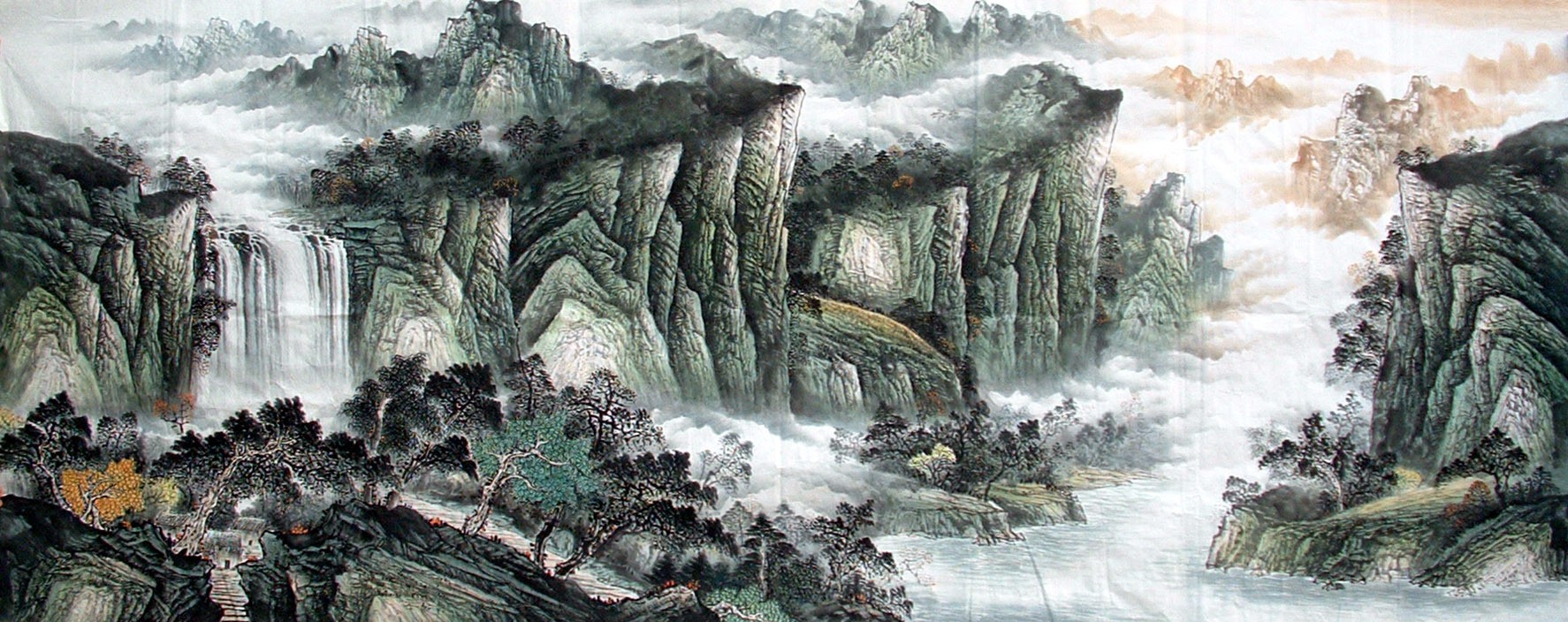 Chinese Landscape Painting - CNAG010906