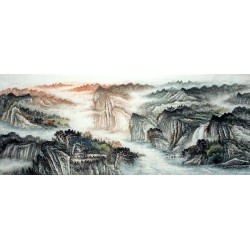 Chinese Landscape Painting - CNAG010907