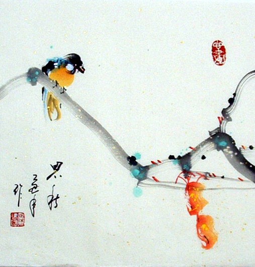 Chinese Flowers&Trees Painting - CNAG010911